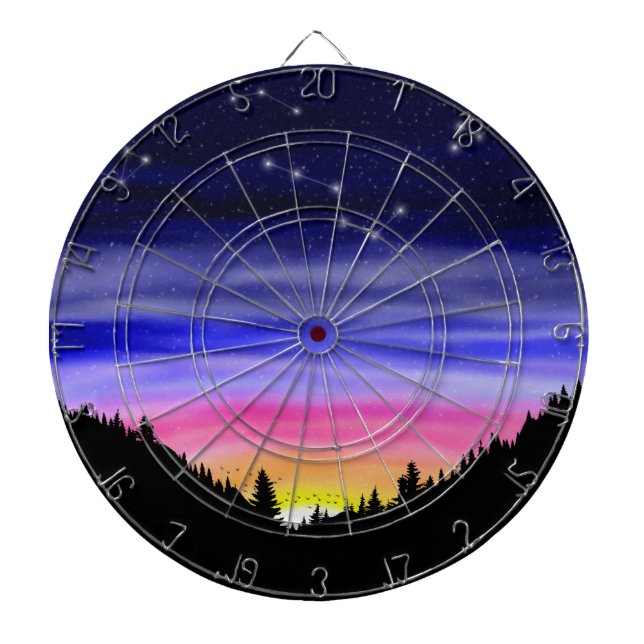 Cible De Fléchettes Nuit Diamond (Devant)