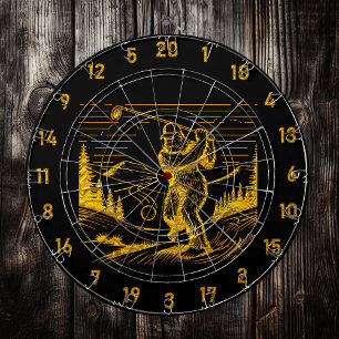 Cible De Fléchettes Objectif légendaire : le défi de Bigfoot