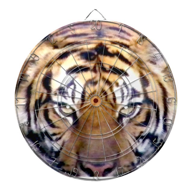 Cible De Fléchettes Oeil de tigre_ (Devant)