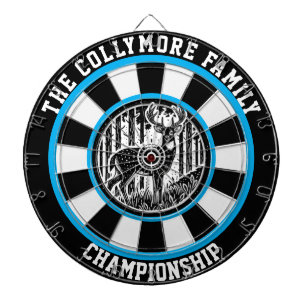 Cible De Fléchettes Oeuvre artisanale de chasse aux cerfs