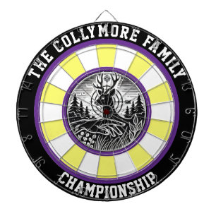 Cible De Fléchettes Oeuvre majestueuse de Cerfs Antlered