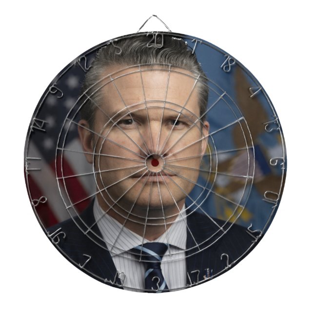 Cible De Fléchettes officiel pete hegseth (Devant)
