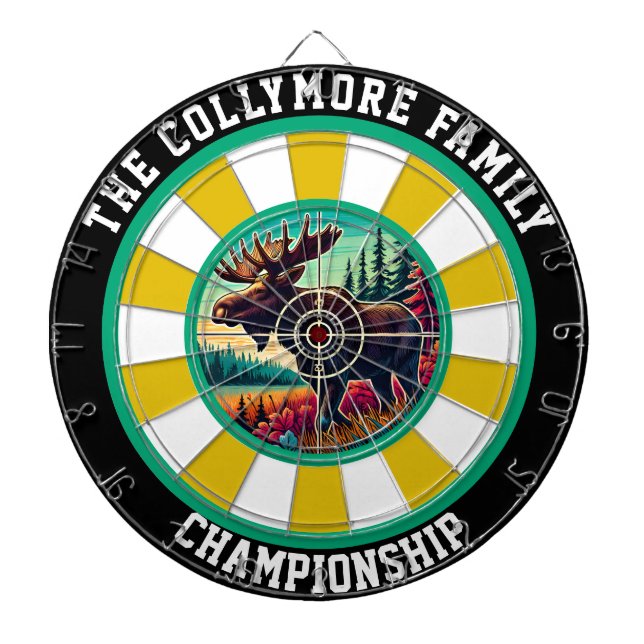 Cible De Fléchettes Oie ciblée Antlered (Devant)