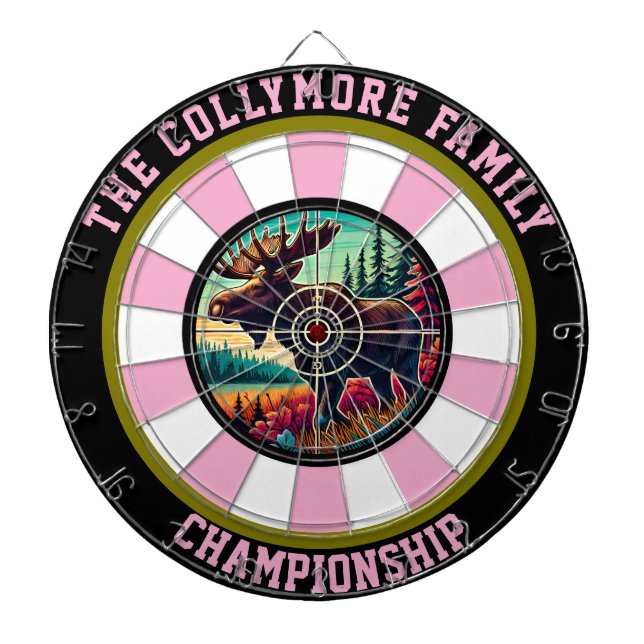 Cible De Fléchettes Oie circulaire Bullseye (Devant)