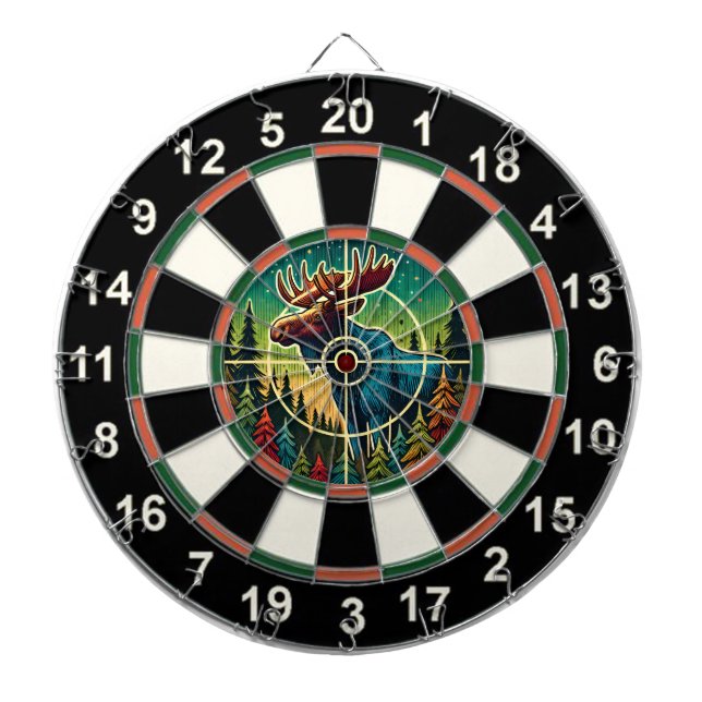 Cible De Fléchettes Oie forestière dans l'art Crosshairs (Devant)