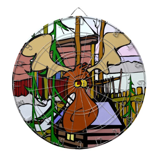 Cible De Fléchettes Oie - Fosses (Devant)