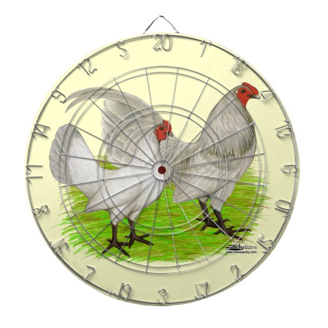 Cible De Fléchettes Old English Game (Devant)