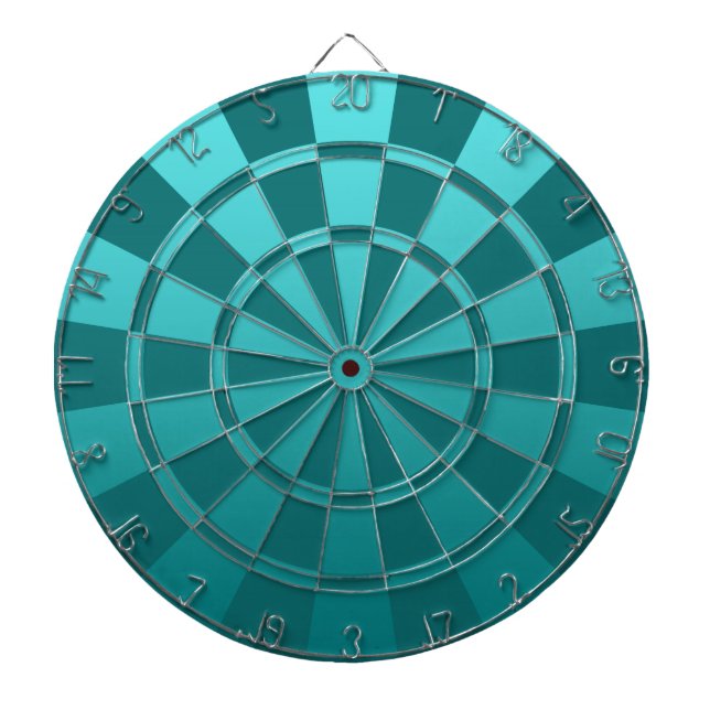 Cible De Fléchettes Ombre turquoise (Devant)