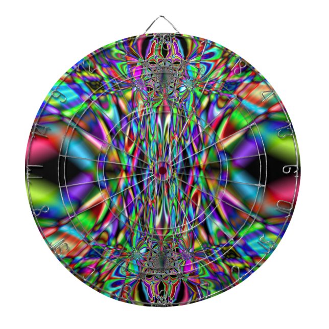Cible De Fléchettes Oméga Chrome Dartboard (Devant)