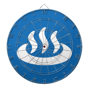 Cible De Fléchettes Onsen ♨ Hot Spring 温 泉 Japonais