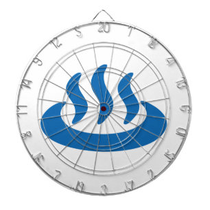 Cible De Fléchettes Onsen ♨ Hot Spring 温 泉 Japonais