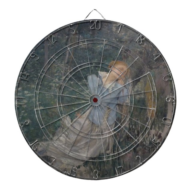 Cible De Fléchettes Ophélie (femme qui pleure) (par Jules Bastien-Lepa (Devant)