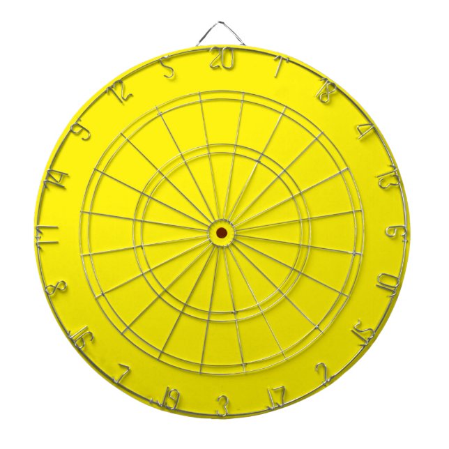 Cible De Fléchettes Or pâle, Poire, Jaune Sable, (Devant)
