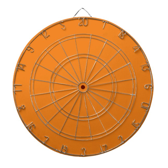Cible De Fléchettes Orange Perse, Sable Brown, Tan, (Devant)