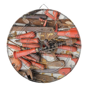 Cible De Fléchettes Outils Outil Russe antique Red Man