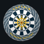 Cible De Fléchettes Panneau arrière de la roue de navire<br><div class="desc">Le tableau de bord de bateau à roue est entièrement personnalisable,  et une excellente idée cadeau pour les amis,  la famille ou l'ajout parfait à votre salle de jeux. Conçu par Norman.R.</div>