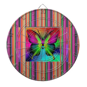 Cible De Fléchettes Papillon