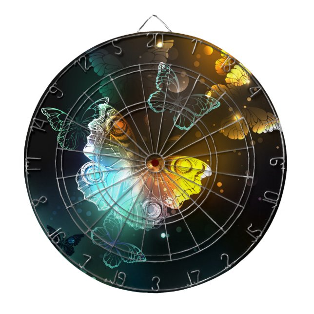 Cible De Fléchettes Papillon lumineux et papillons de nuit (Devant)