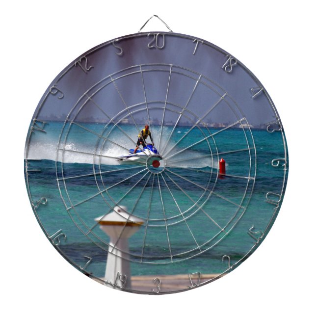 Cible De Fléchettes Paradis du Jet Ski (Devant)
