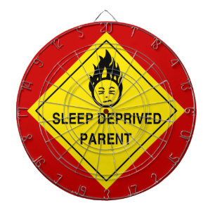 Cible De Fléchettes Parent privé du sommeil