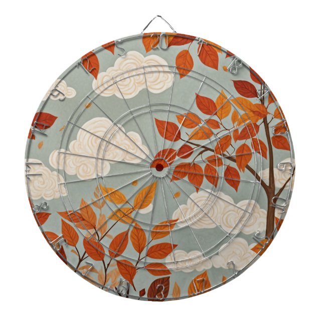 Cible De Fléchettes Parfum automnal (Devant)