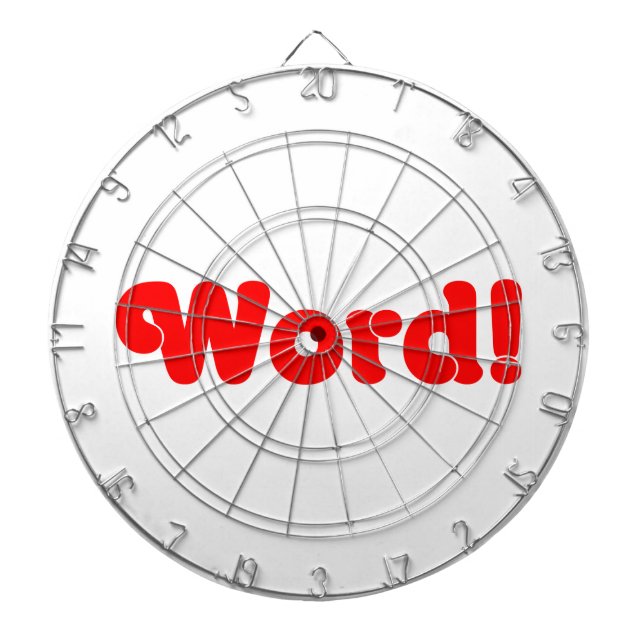 Cible De Fléchettes Parole ! (Devant)