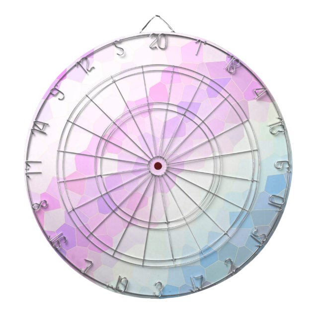 Cible De Fléchettes Pastel Mosaic (Devant)