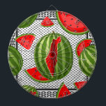 Cible De Fléchettes Pastèque Palestine - Slice<br><div class="desc">La pastèque est un symbole de l'expression publique palestinienne dans les manifestations et les oeuvres d'art,  représentant la lutte contre l'occupation israélienne des territoires palestiniens. Illustration vectorielle originale Copyright BluedarkArt.</div>