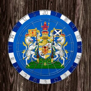 Cible De Fléchettes Patriotique Scotland Dartboard & Drapeau / jeu boa