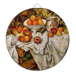 Cible De Fléchettes Paul Cezanne Pommes Oranges Impressionnisme