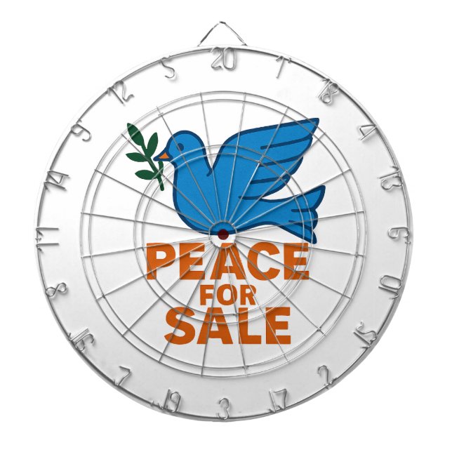 Cible De Fléchettes Peace Themed (Devant)