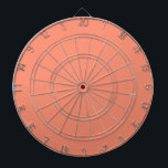 Cible De Fléchettes Pêche solide<br><div class="desc">Conception de pêche couleur solide.</div>