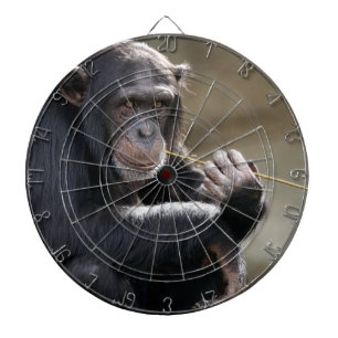 Cible De Fléchettes Pensez À Monkeying