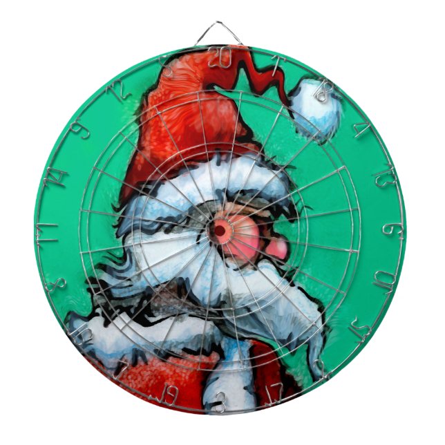 Cible De Fléchettes Père Noël (Devant)