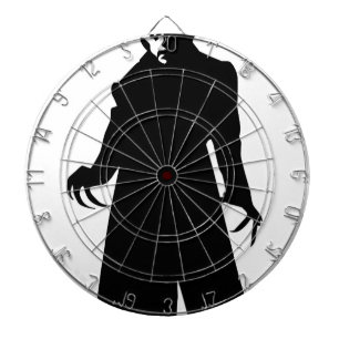 Cible De Fléchettes père Noël nosferatu