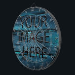 Cible De Fléchettes Personnalisé Personnalisé Votre Propre Photo & Tex<br><div class="desc">Vous pouvez ajouter votre photo préférée. C'est une idée cadeau parfaite. Personnalisez avec votre nom et d'autres textes.</div>