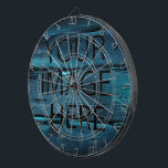 Cible De Fléchettes Personnalisé Personnalisé Votre Propre Photo & Tex<br><div class="desc">Vous pouvez ajouter votre photo préférée. C'est une idée cadeau parfaite. Personnalisez avec votre nom et d'autres textes.</div>