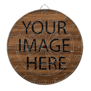 Cible De Fléchettes Personnalisé Personnalisez Votre Propre Photo & Te