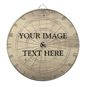 Cible De Fléchettes Personnalisez Votre Propre Photo & Texte