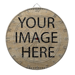 Cible De Fléchettes Personnalisez Votre Propre Photo & Texte
