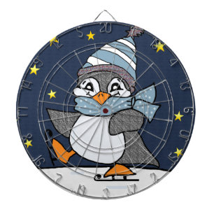 Cible De Fléchettes Petit pingouin