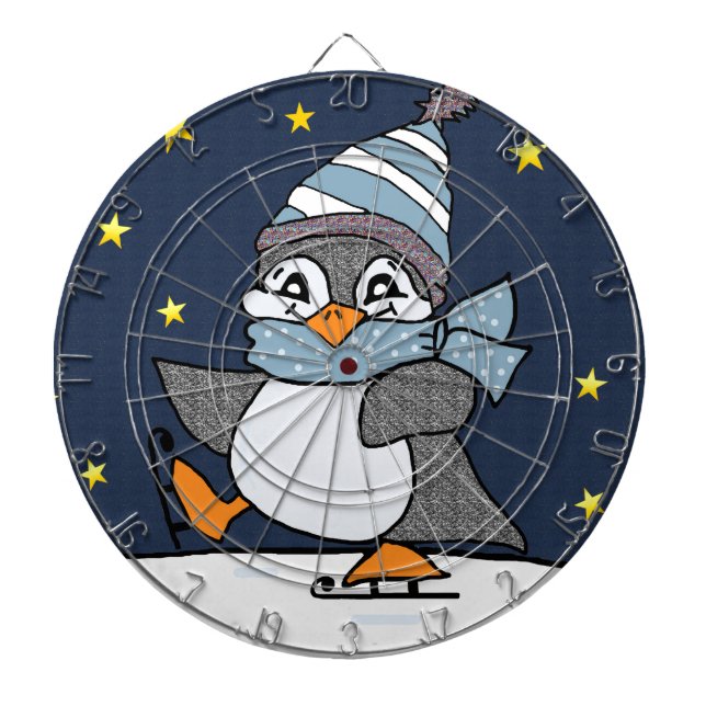 Cible De Fléchettes Petit pingouin (Devant)