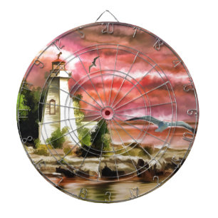 Cible De Fléchettes Phare
