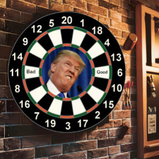 Cible De Fléchettes Photo de Donald Trump