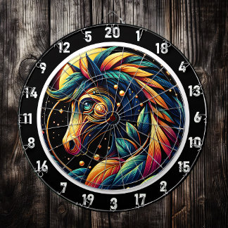 Cible De Fléchettes Pièce maîtresse de Neon Stallion Vibes tropicales