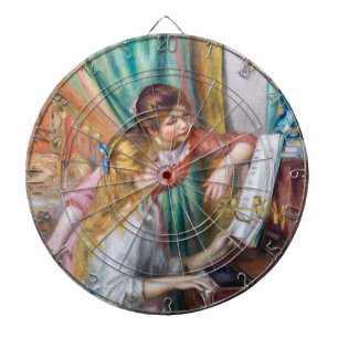 Cible De Fléchettes Pierre Auguste Renoir - Jeunes filles au piano