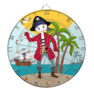 Cible De Fléchettes Pirate kid birthday