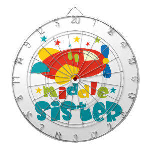 Cible De Fléchettes Plan Middle Sister