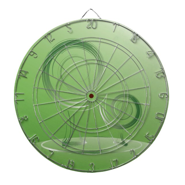 Cible De Fléchettes planète verte (Devant)