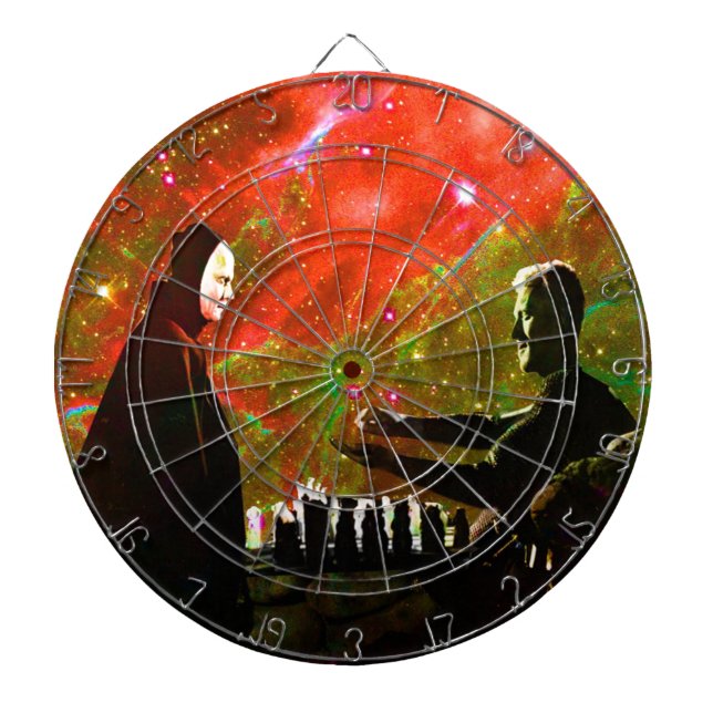 Cible De Fléchettes Playing Chess with Death (Devant)